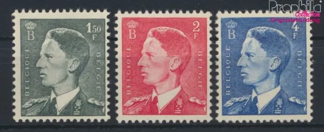 Briefmarken Belgien 1952 Mi 949-951 postfrisch (9895781