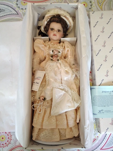 Duck House Heirloom Porcelain Doll "Ina"