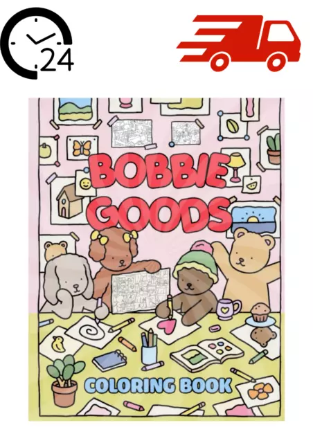 Bobbie Goods Coloring Book Kids Drawing Activity Gift Boys Girls Game Art  Fun