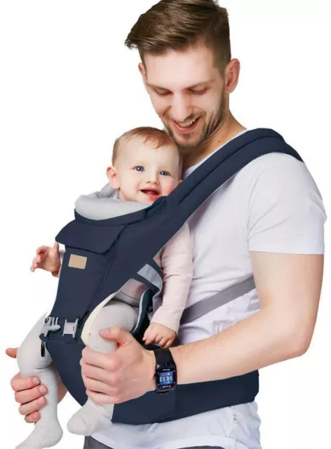 *Arkmiido Baby Carrier Newborn to Toddler with Hip Seat, Child Carrier Backpack*