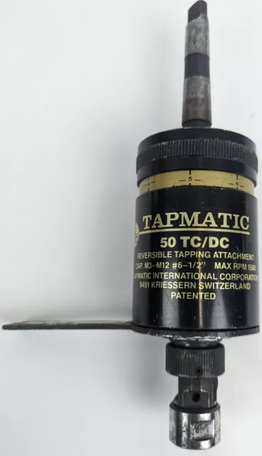 TAPMATIC 50 TC/DC #6 to 1/2" Reversible Tapping Head Attachment - Bare Tool Only