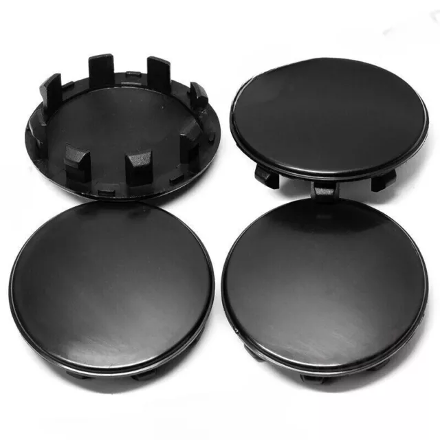 5 X HUB caps hub cap rim lid 55.0 - 52.5mm TTE - black £6.93