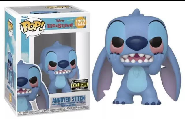 Funko Pop! Vinyl: Disney - Annoyed Stitch Entertainment Earth Exclusive - Mint