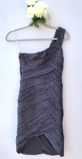 Grey One-shoulder Dress 2