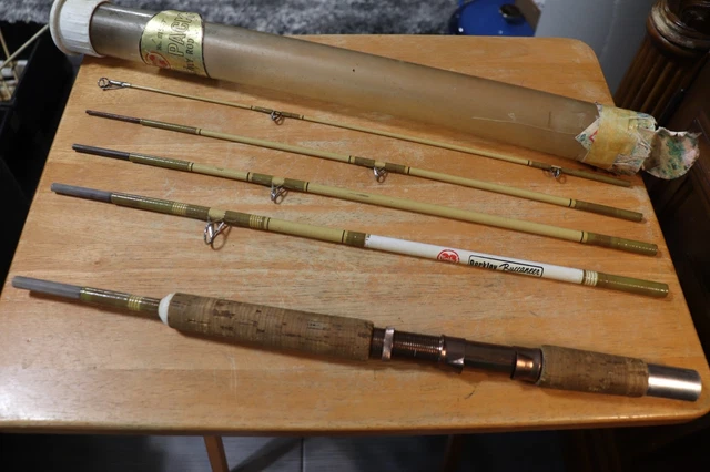 berkley buccaneer fishing rod b5sc VINTAGE 5 PC Berkley Buccaneer BT5C-7' B5C-7FT Travel Fishing Rod EUC  $40.00