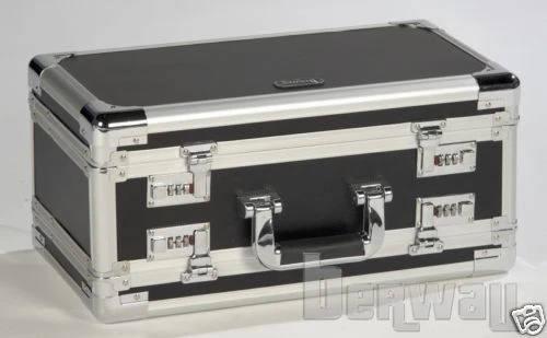 berwall SW045 TwinXL Doppel Pistolenkoffer Waffenkoffer Kurzwaffenkoffer guncase