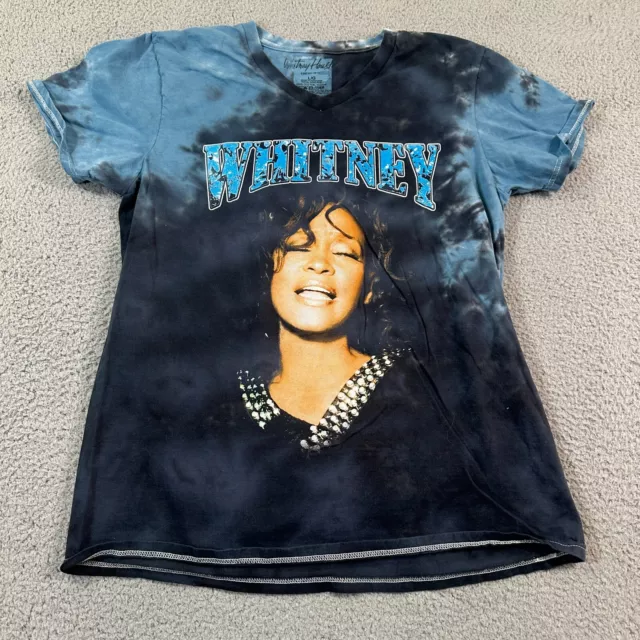 Prenda para mujer Whitney Houston cuello en V tinte talla grande