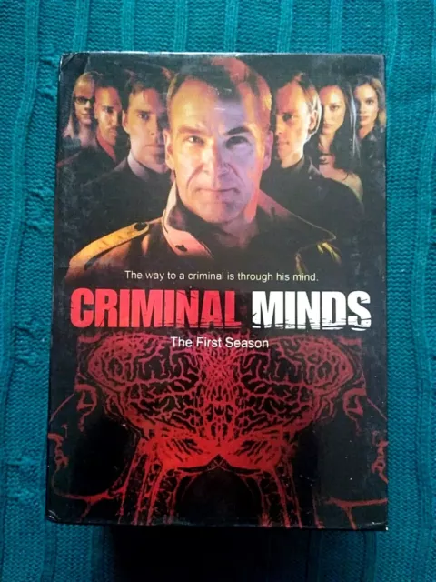 Criminal Minds – First Season – Dvd, 6-Disc Box Set- R-1- Like New- Free Postage