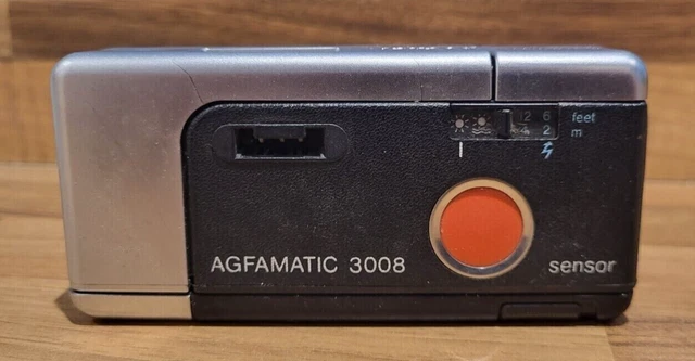 Vintage AGFA AGFAMATIC 3008 110 film  Collectabable Camera