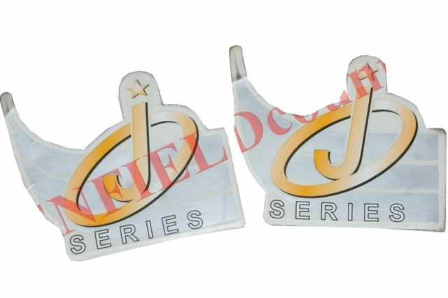 For Massey Ferguson J Series Bonnet Side Decal Emblem Sticker Set