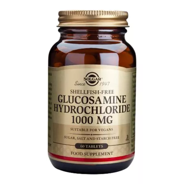 Solgar Glucosamine Hydrochloride 1000 mg 60 Tablets