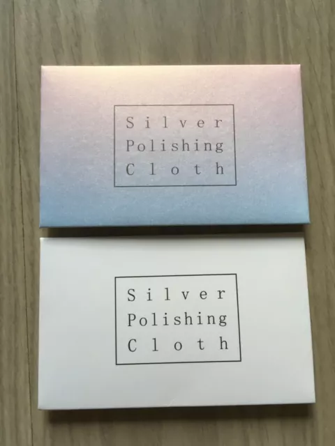 Silver Polishing Cloth Jewellery Cleaning Clean Polish AUS STOCK X 2