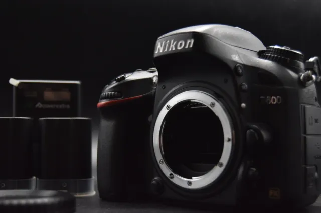 Nikon D600 24.3MP Digital SLR Camera Black Shutter count 93K!! [Near Mint] #667