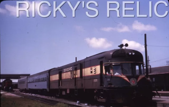 Duplicate Slide SAL #2028 Doodlebug/Motor Car Seaboard Air Line Tampa FL 1963