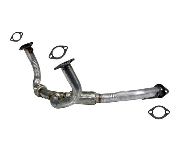 2.5 Inch Inlet Exhaust Muffler With Blue Titanium Tip - Diesel Car & Truck Upgrade