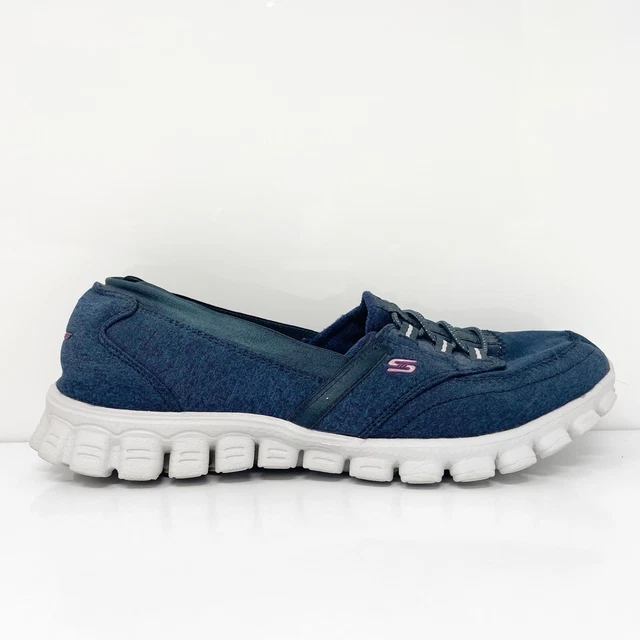 Skechers Womens EZ Flex Flicker 22832 Blue Casual Shoes Sneakers Size 8