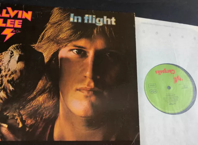 12'' DoLP - ALVIN LEE (Ten Years After) - IN Flight - 1974 Chrysalis - lamin.