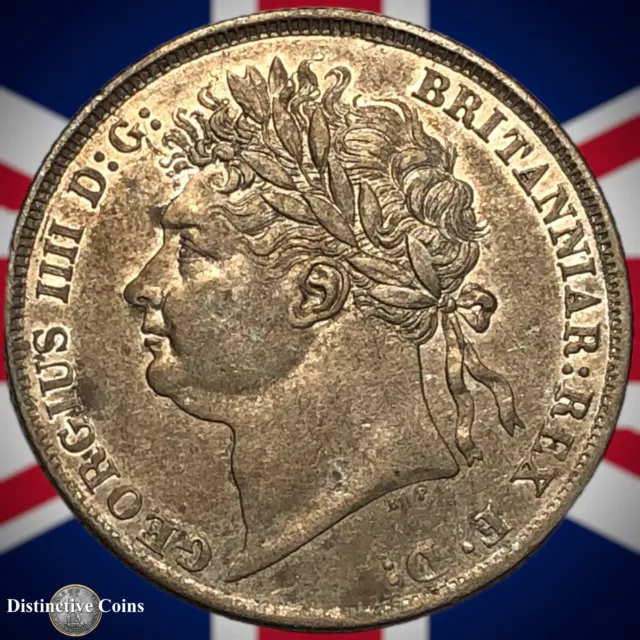 Great Britain 1824 British One Shilling GB0072