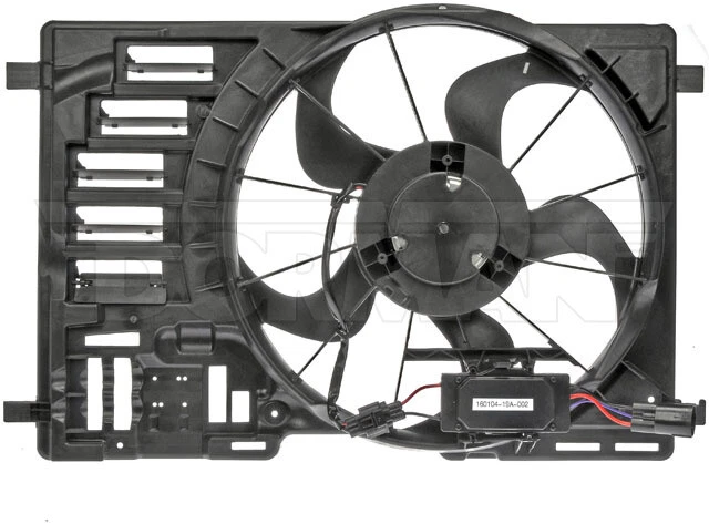 New Radiator Fan Assembly Without Controller