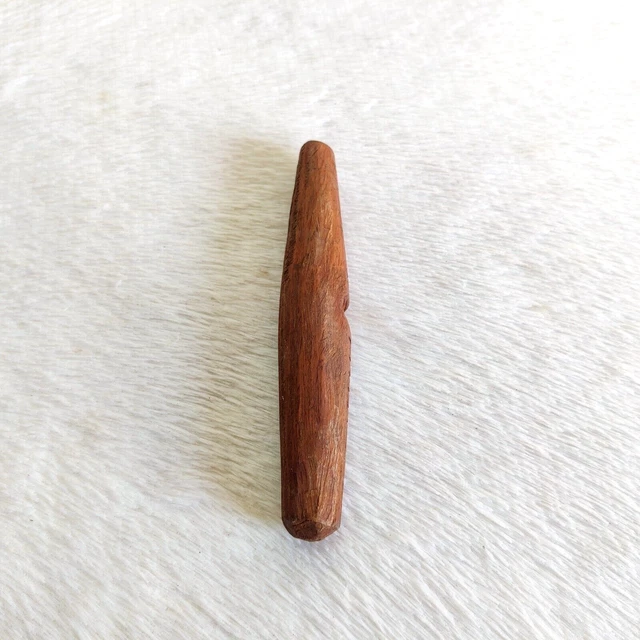 Vintage Old Handcrafted Wooden Wall Hook Hanger Decorative Collectible W304 2