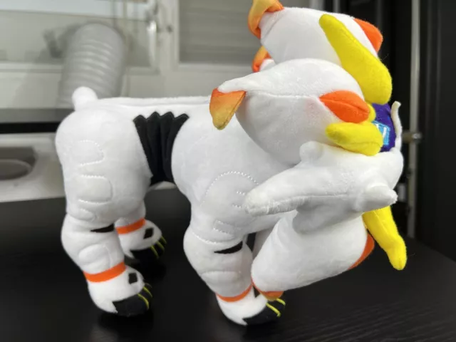 Pokemon Center  / Game Freak 2018 Solgaleo Plush 10” Authentic!! 3