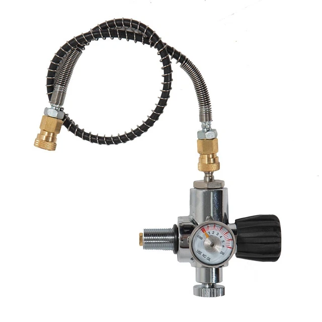 Robusto e affidabile M18x1 5 ottoni regolatore valvola aria per tubo serbatoio aria PCP