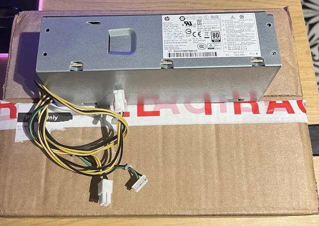 Bloc Alimentation HP 180W 80 Gold Plus (848050-004) – état Pro