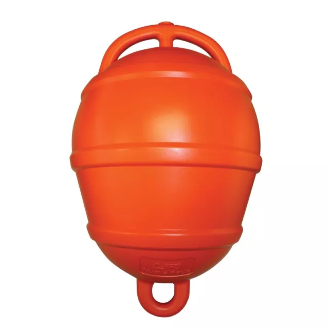 Rigid Plastic Mooring Pick Up Buoy Lobster Marker Boat Yacht Boat Orange