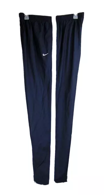 NWT Nike Men's Track Pants Elastic/Drawstring Waist Zip Ankles Navy Size 2XL