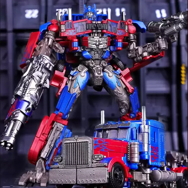 Transformator Optimus Prime Figur Truck Transformation Spielzeug Kinder-Geschenk