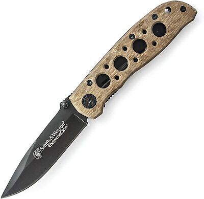 Smith & Wesson Extreme OPS Linerlock Camo Aluminum Pocket Knife SWCK105HDCP