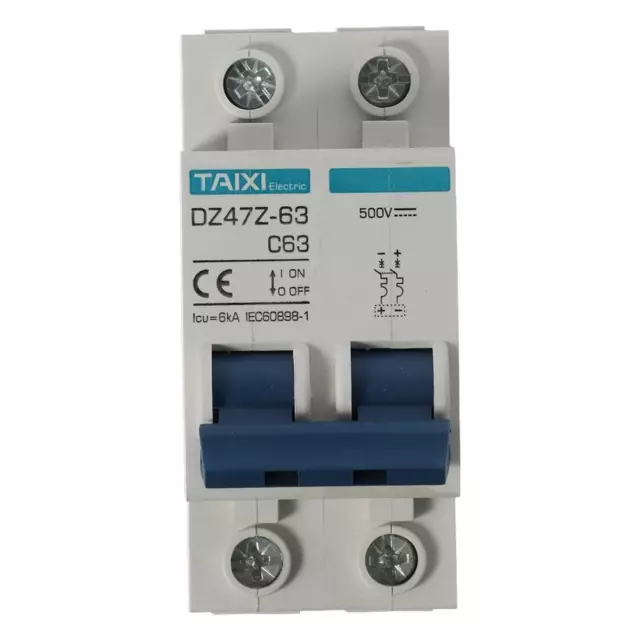 10A-63A Solar Disconnect Switch Breaker Box  Open Circuit Protection