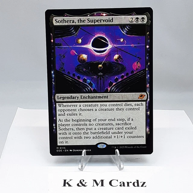 Sothra Supervoid MTG - EDGE of Eternities - Sothera, the Supervoid - 0115 - NM £5.35 ...