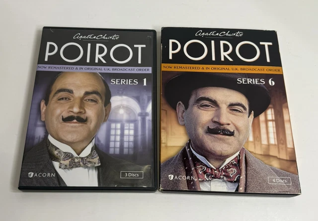 AGATHA CHRISTIE'S POIROT: Series &6 (DVD, 2011, Disc)