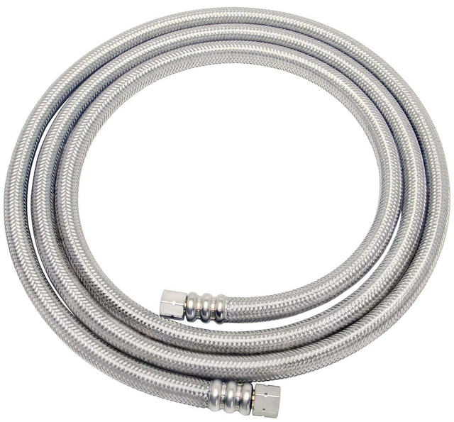 Speakman SPK-57646US 1/4" OD x 1/4" OD x 10' Stainless Steel Ice - Stainless