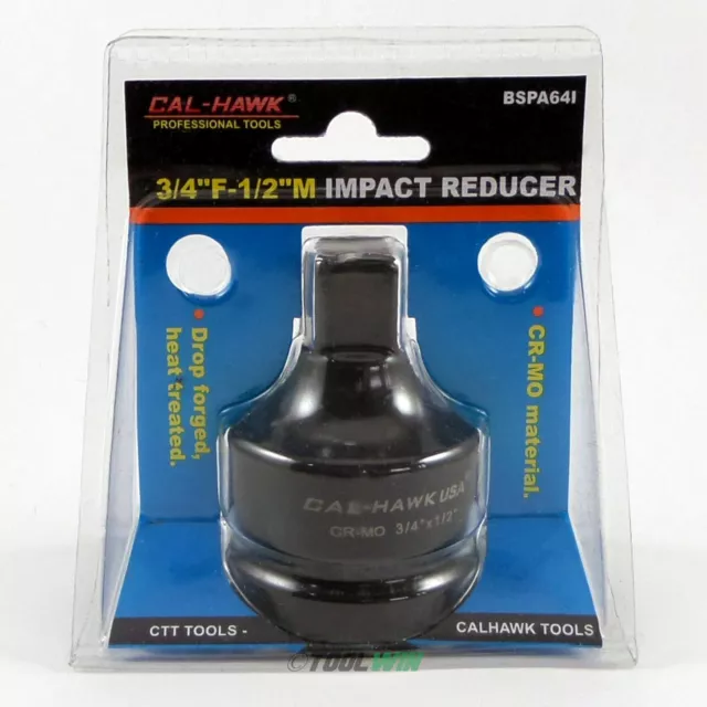 3/4" to 1/2 inch Drive Socket Reducer Air Impact Professional Ratchet Adapter