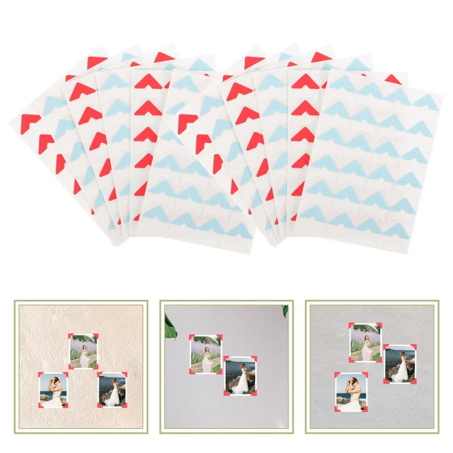 250 Angoli Foto Foto Angoli Trasparenti Senza Acidi - Confezione Da 250, Per Conservare Foto In Album Angoli Per Foto Senza Acidi - Foto 9