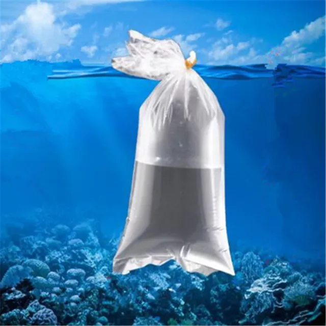 10/20/50PCS Aquarium Breathing Bags Flat bottom Bags For Transport Fish Shrimp