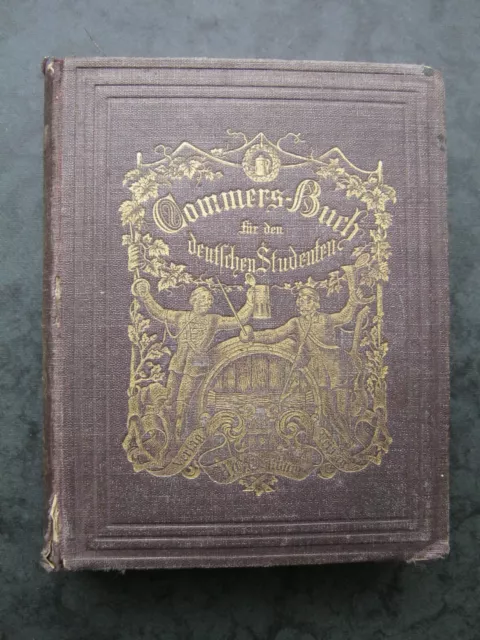 Commers-Buch für den deutschen Studenten Kommersbuch Commersbuch 1882
