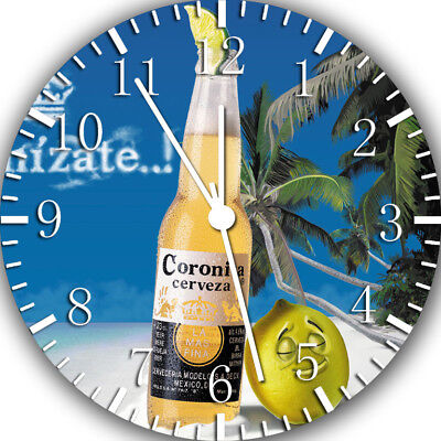 Corona Extra Beer Alarm Desk Clock 3.75" Home Office Decor Z06 Nice For Gift 