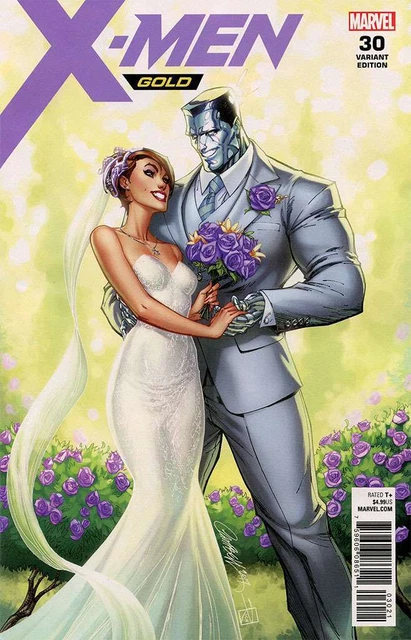 X-Men: Gold (2nd Series) #30D VF/NM; Marvel | J. Scott Campbell Wedding Variant