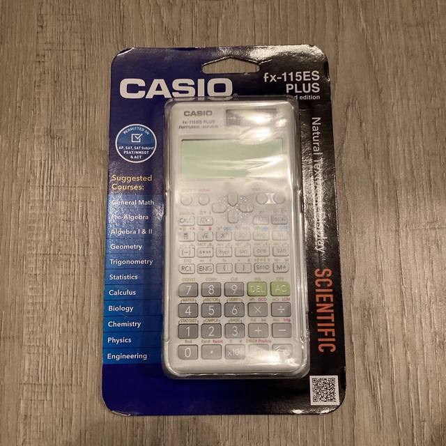 CASIO FX115ES PLUS Scientific Calculator (Natural Textbook Display