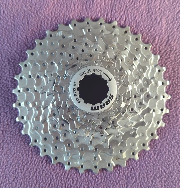 CASSETTA MOUNTAIN BIKE SRAM PG970 11-34t 9 velocità EUR 17,72 - IT