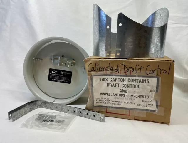 Field Control 7” Calibrated Barometric Draft Control Type "R-C" Fits 6,7,8”