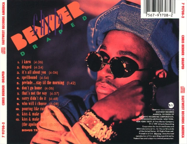 DRAPED CHRIS BENDER CD 1991 Free UK P&P Value Guaranteed