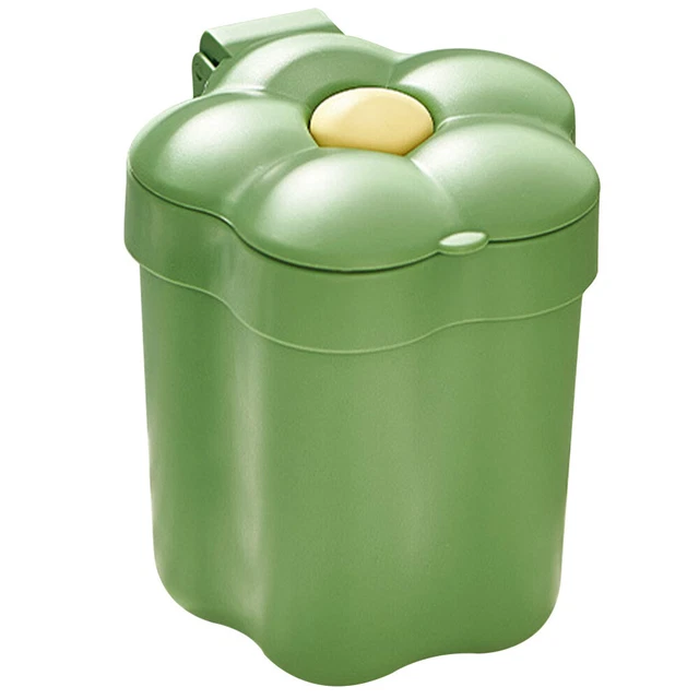 bequemer mülleimer kreativer abwasser -blumenform -mülleimer home mülldose