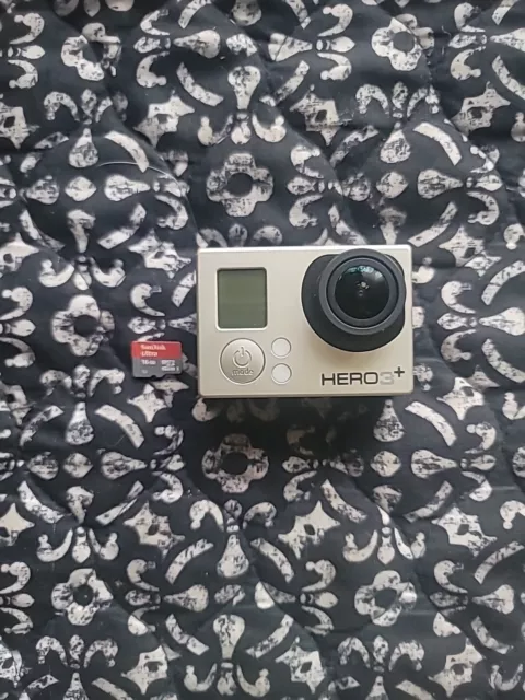 GoPro HERO3+ Plus Silver Edition  Action Camera w/ 16 GB SD Card (w/ Hdmi)