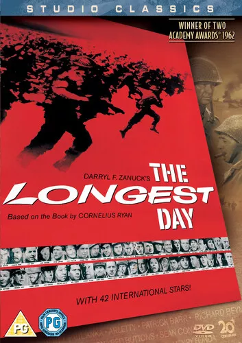 The Longest Day DVD (2005) John Wayne, Annakin (DIR) cert PG Fast and FREE P & P