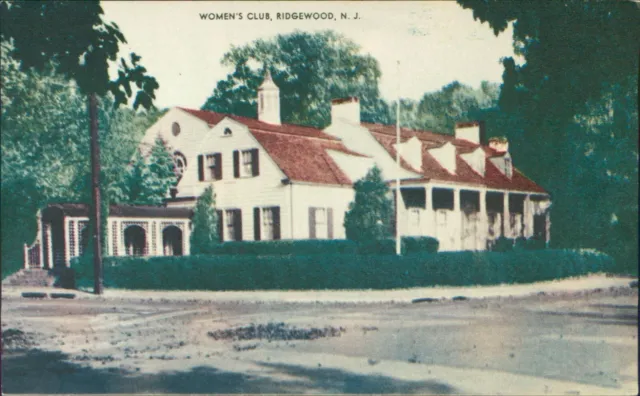 Ridgewood, NJ - postcard of Women's Club - New Jersey postcard (unposted)