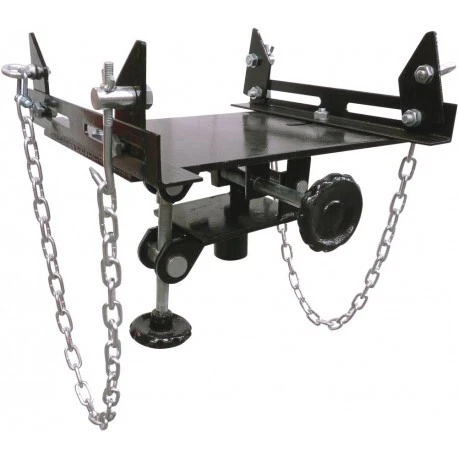 Tête orientable pour vérin de fosse